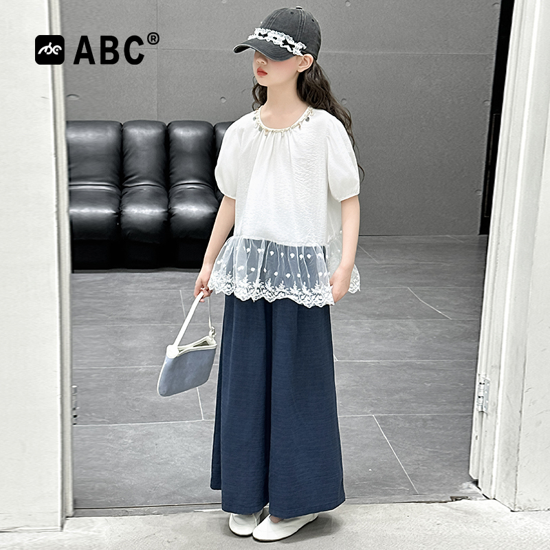 女童套装夏季新款女孩