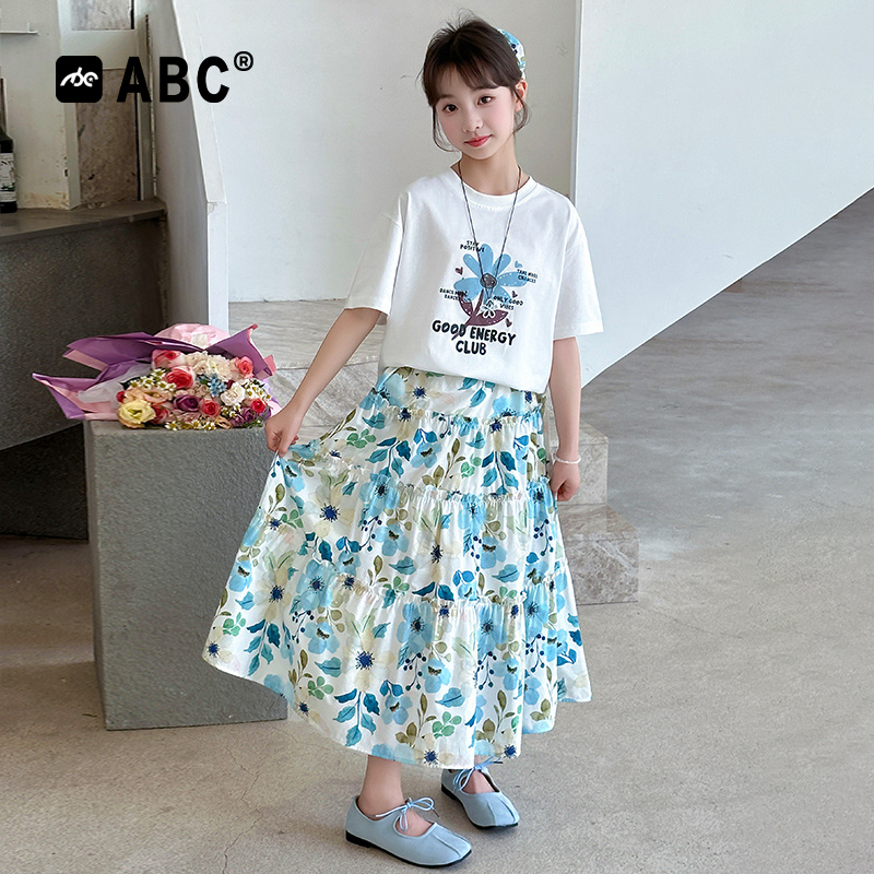 女童夏装套装2025新款