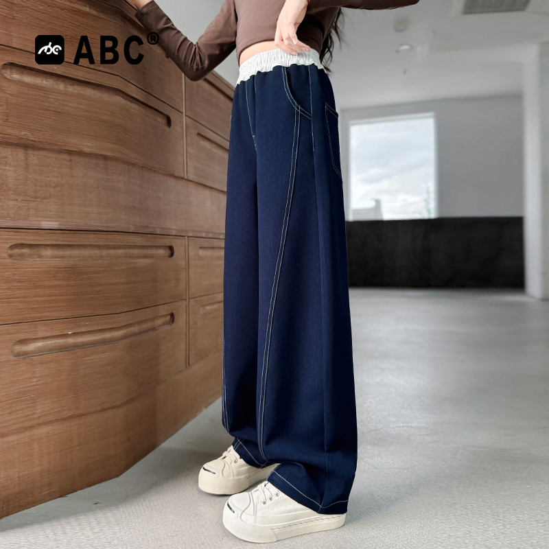 ABC6-12岁女童春秋裤子2025新款