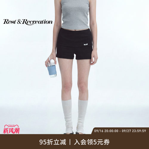 RR胶囊系列翻边腰头短裤