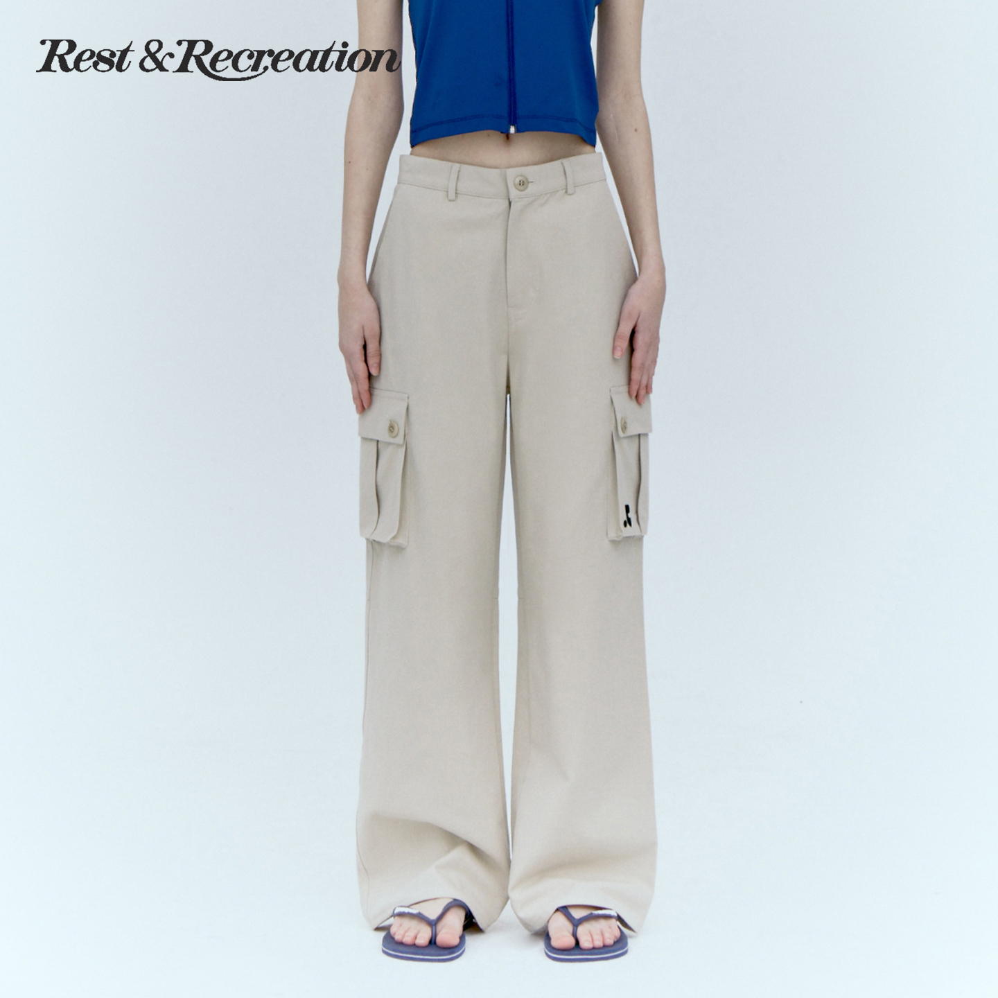restandrecreation工装直筒裤