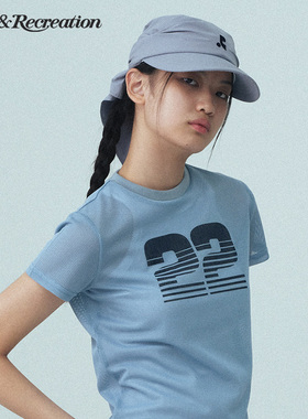 RestandRecreation官方RR刺绣头巾丝带棒球帽2025新款遮阳女帽子