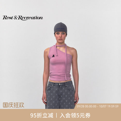 RestandRecreation吊带露肩背心