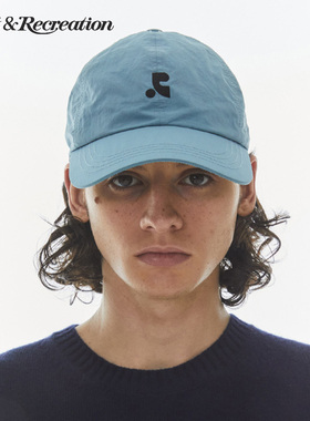 【明星同款】RestandRecreation2025新款RR刺绣logo尼龙棒球帽