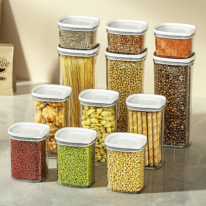 食品级密封罐塑料罐子厨房防潮
