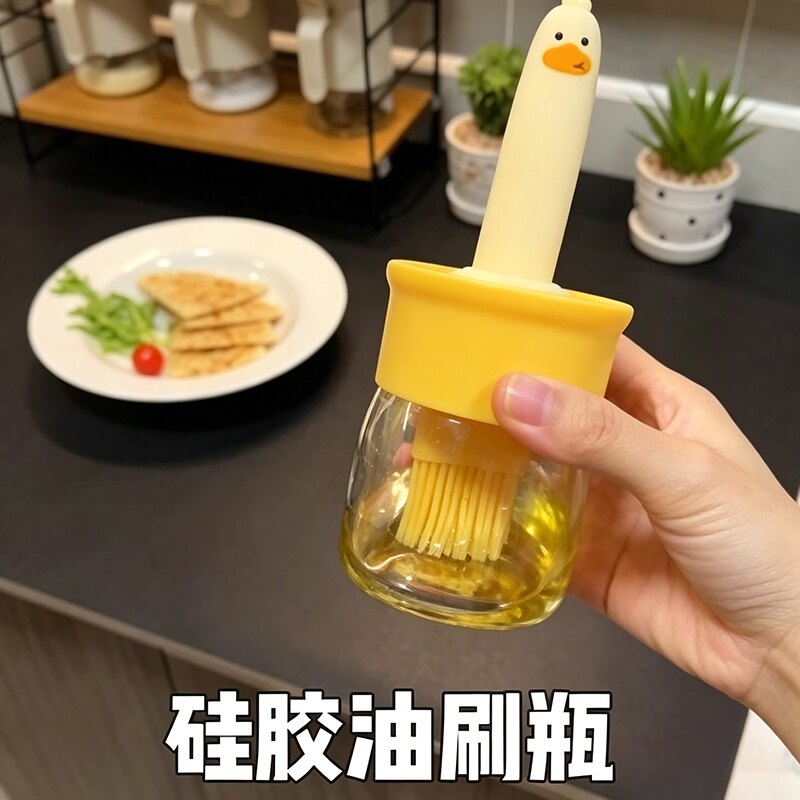 刷盖一体油瓶硅胶食品级