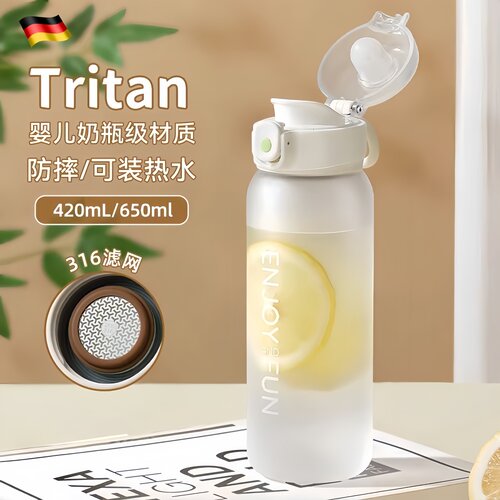 德国tritan运动水杯学生户外便携