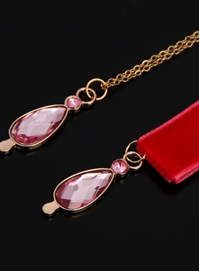 魔法小圆os项链鹿目圆香圆神变身玩具吊坠女锁骨链