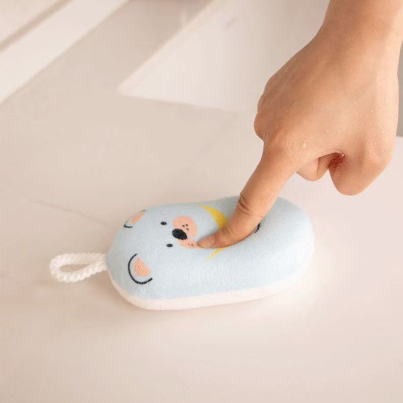 儿童搓澡神器婴儿海绵搓澡巾小孩洗澡宝宝沐浴用品浴擦洗浴沐浴擦