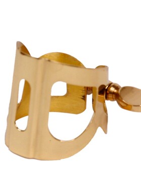 降E调中音萨克斯胶木笛头单簧管黑管漆金哨片卡管乐配件卡子