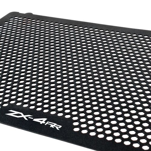 适用于川崎ZX25R ZX4R ZX4RR改装铝合金水箱保护网散Z热器防护罩