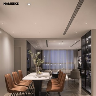 防炫目筒灯35f00K6000K4000k开孔7cm客厅天花灯高显色2023年新款7