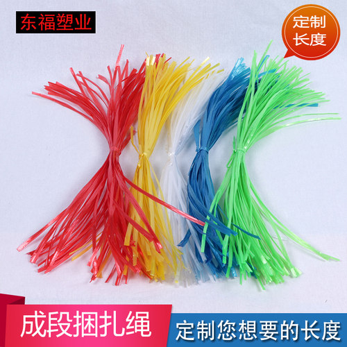 不退不换定制成段的捆扎n绳塑料绳子打包绳包装绳可裁切30cm-250c