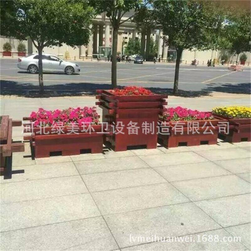 户外实木花箱木花箱方形花箱质量保障