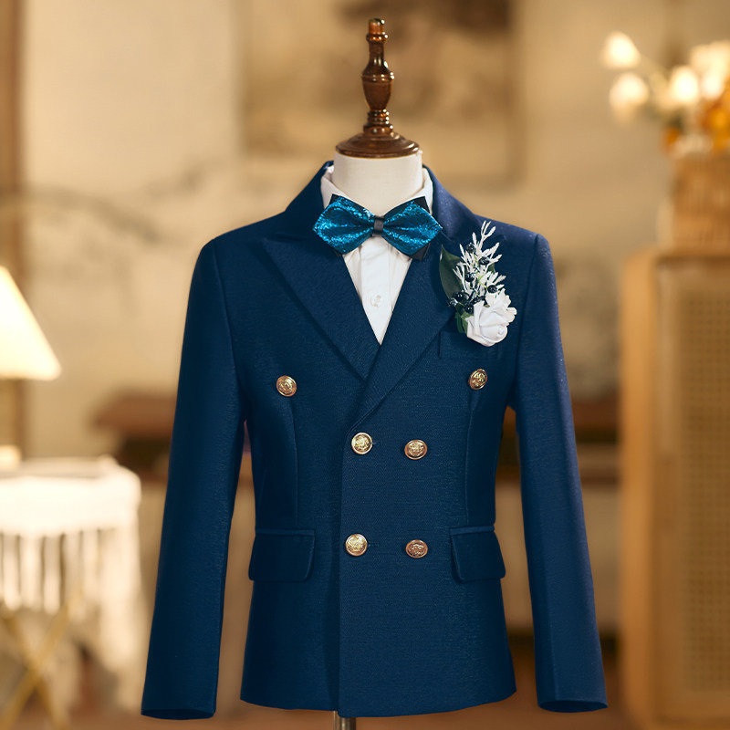 男童西装套装英伦风花童帅儿童礼服主持人花童西服钢琴演出服藏青,童装/婴儿装/亲子装,西服/小西装,淘宝优惠券,粉丝福利购,淘宝优惠卷
