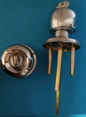 球形球锁圆形门锁通用型房门室内铝合金塑钢门卫生间三杆式整套