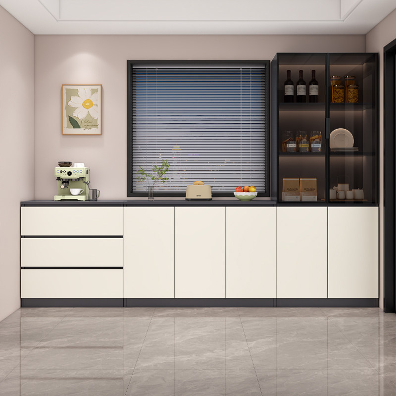 蜂窝铝餐边柜吧台餐边一体柜现代简约家用储物柜橱柜收纳柜可定制,住宅家具,餐边柜,淘宝优惠券,粉丝福利购,淘宝优惠卷