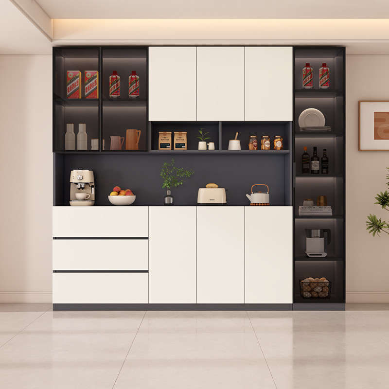 蜂窝铝板餐边柜靠墙一体置物柜厨房柜子茶水柜客厅2025年新款酒柜,住宅家具,餐边柜,淘宝优惠券,粉丝福利购,淘宝优惠卷