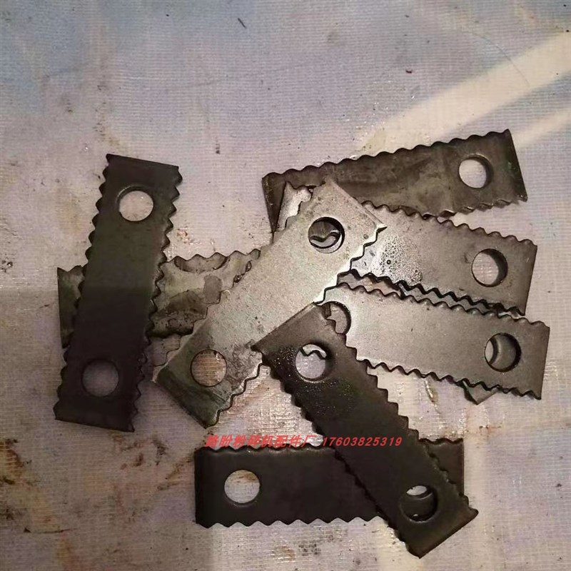 粉碎机锤片刀片甩片锤头打锤饲料搅拌G机锤片刀片甩片打锤定制厂