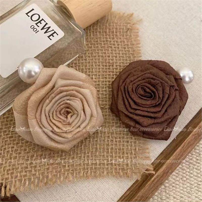 玫瑰花朵抓夹法式气质高级感后脑勺发饰高马尾夹子新款干枯新中式,饰品/流行首饰/时尚饰品新,发饰,淘宝优惠券,粉丝福利购,淘宝优惠卷