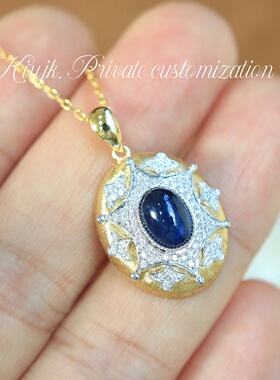 s925纯银项链女吊坠精致小众