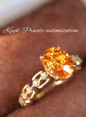 s925纯银复古彩宝戒指女