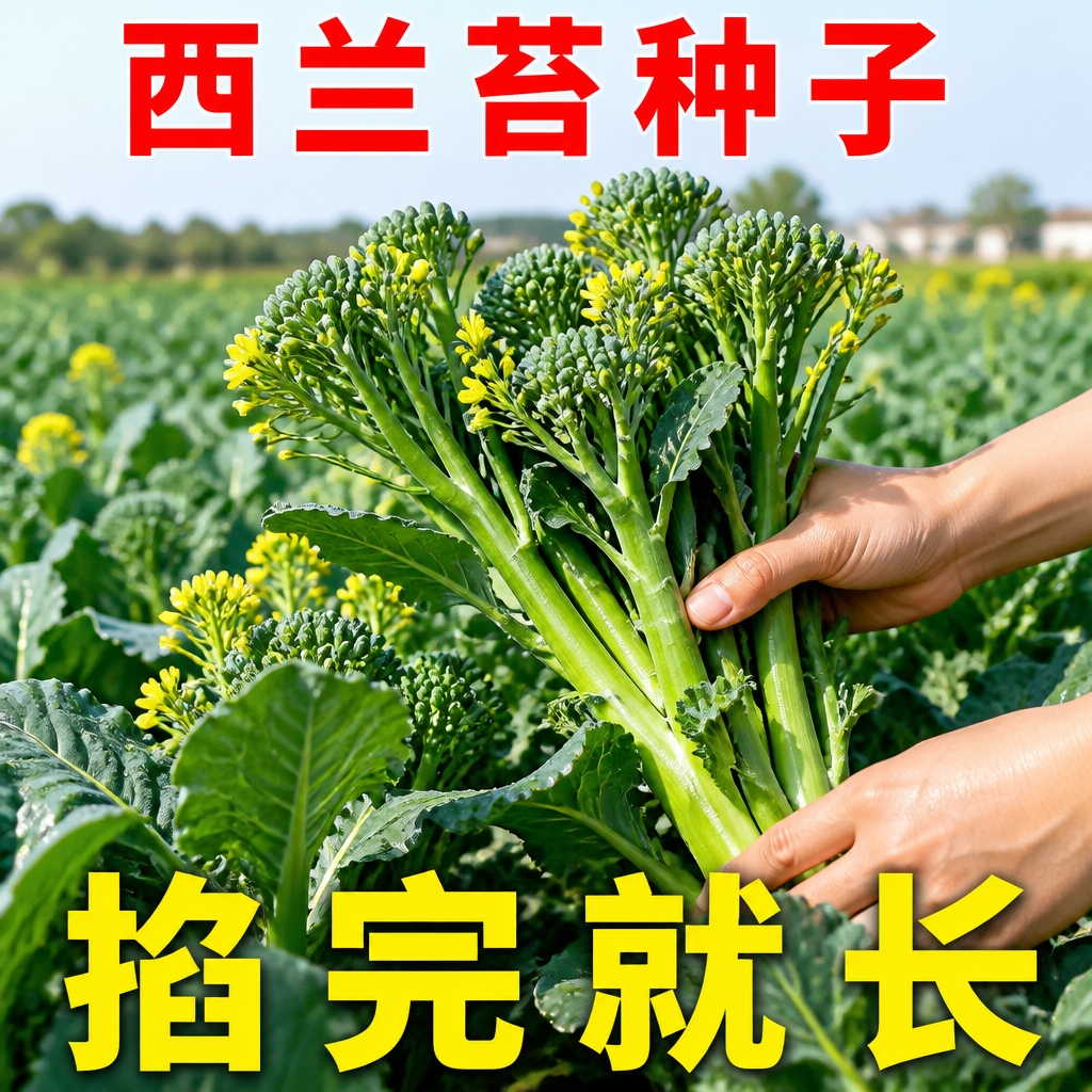 西兰苔种子耐寒速生高产脆嫩