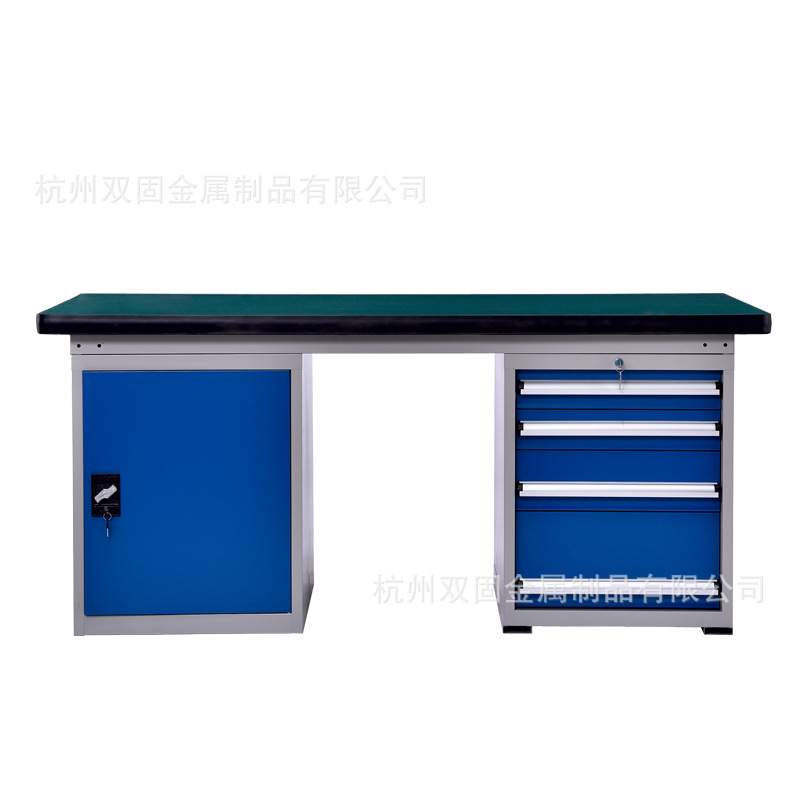 钳工台落地柜工作台车间维修操作台流水线组装工作桌重型工作台