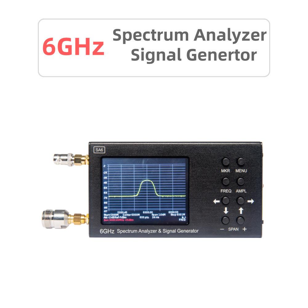 6G便携式频谱分析仪器Wi-FiCDMA实验室35-6200Mhz无线信号测试仪
