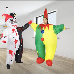 道具人偶衣服搞怪服派对搞笑芭蕾胖子白硅相扑倒立小丑充气服