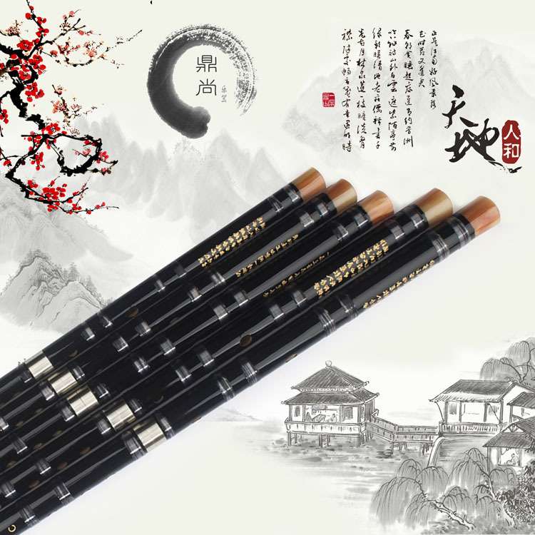 供应紫竹专业演奏初学入门单插横笛 CDEFG调笛子乐器