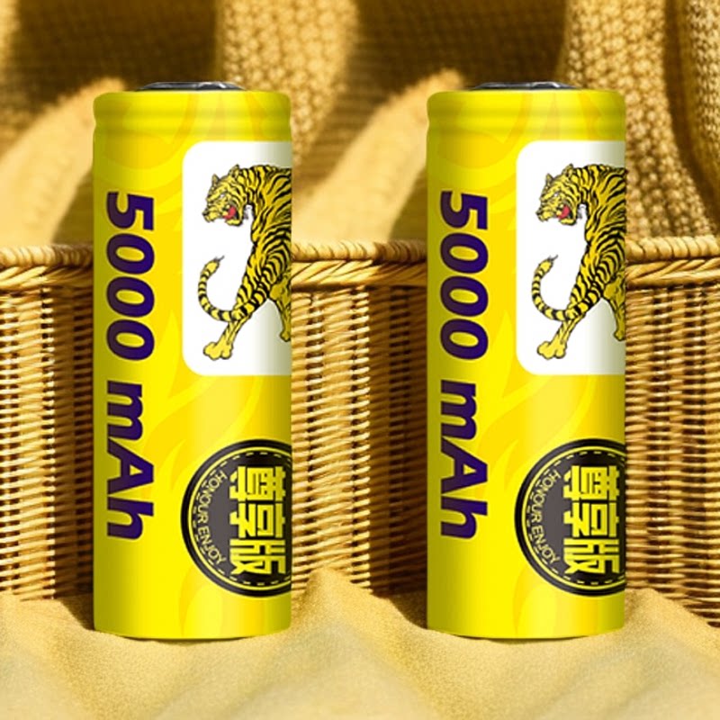 科虎强光手电筒专用原装锂电池大容量可充电18650/26800/21700等