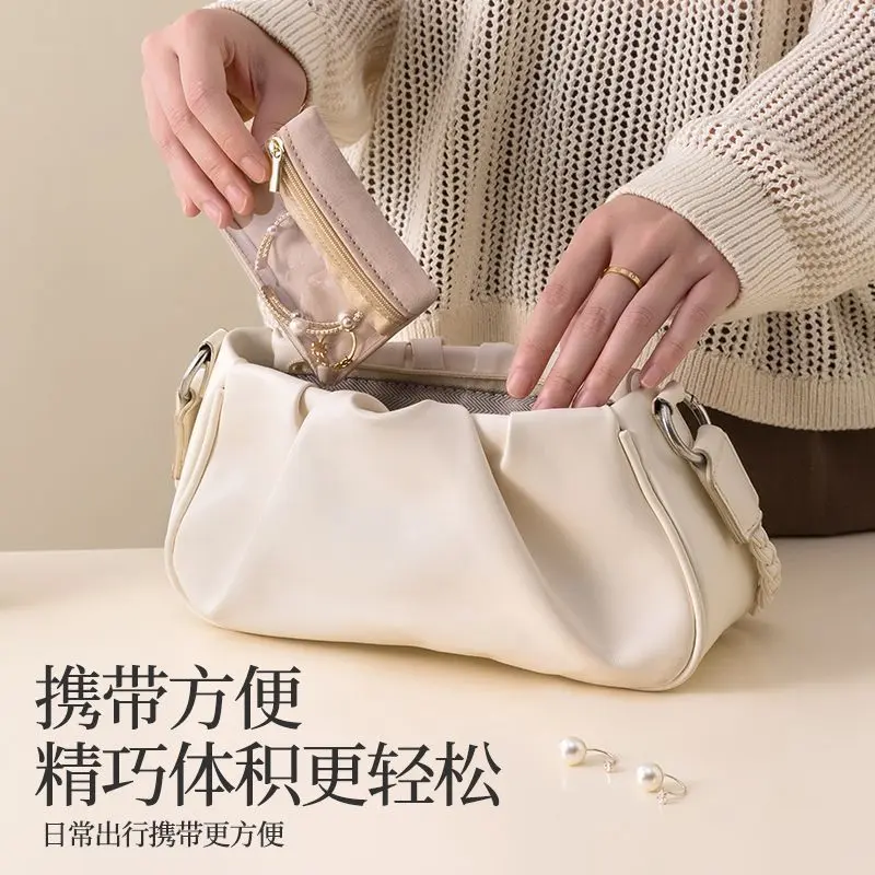 首饰盒耳环耳钉项链饰品袋收纳袋戒指手镯旅行化妆收纳包