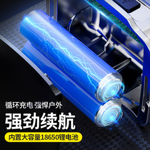 强光头灯 工作灯高亮大功率户外应急照明灯 防水太阳能 头戴式