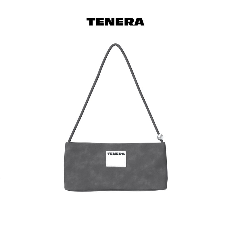 TENERA复古系列珍珠信封包小众设计女包时尚手提包纯色单肩腋下