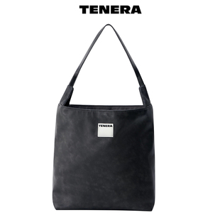 TENERA復(fù)古系列水桶托特包大號單肩包慵懶通勤包大容量百搭高級感