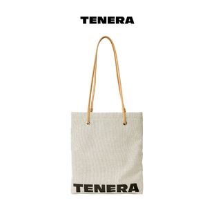 托特包大容量包包女款 TENERA城市系列帆布包女2025新款 手提單肩包