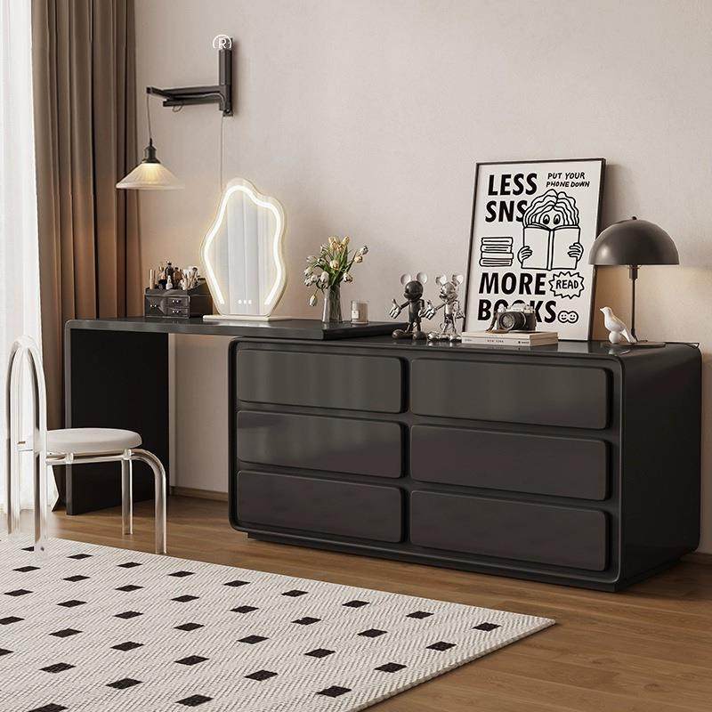 新款黑色梳妆台斗柜一体转角伸缩梳妆台化妆桌化妆台卧室简约现代,纺织面料/辅料/配套,纺织机械配件,淘宝优惠券,粉丝福利购,淘宝优惠卷