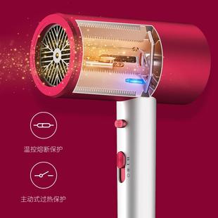 女生网红款 电吹风机家用3000大功率大风力速干负离子护发男士 静音