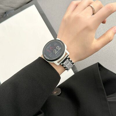 适用高驰corospace3表带三珠满钻款金属pace2手表apex2/2pro腕带