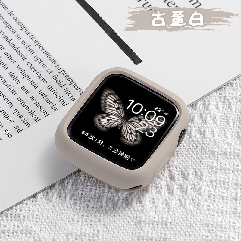 适用华强北s9手表表壳ultra苹果Apple iwatchS89软硅胶保护套全包