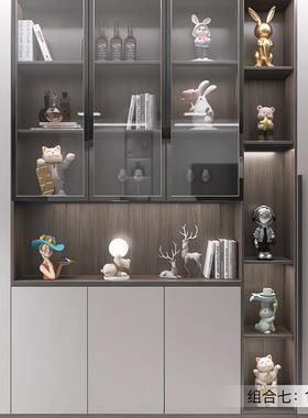 创意酒柜装饰品摆件轻奢高档客厅电视柜桌面玄关家居好物乔迁礼物