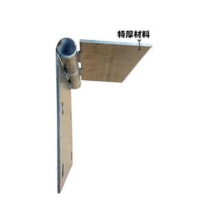 新款304拉丝不锈钢庭大门带片合页加厚重型活动门轴3厘厚带片铰链