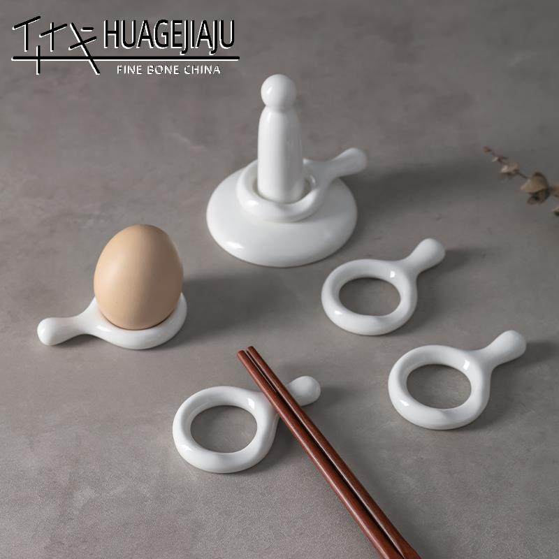 创意日式筷架家用筷托陶瓷筷枕韩式筷子托架筷子架拖筷子垫汤匙托,餐饮具,餐具笼/架,淘宝优惠券,粉丝福利购,淘宝优惠卷