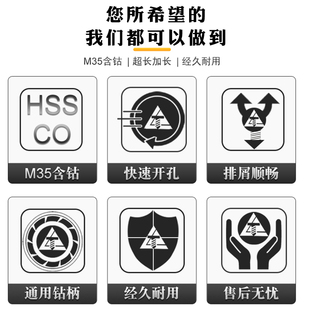 直柄加长麻花钻头1.1 1.4 含钴不锈钢加长直钻 1.3 3.2.3 2.5 2.8