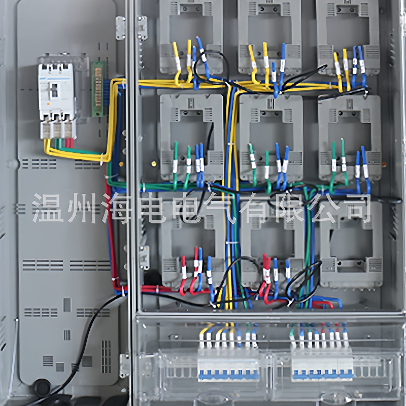 新南网费控电表箱PC挂壁式单相9表非金属计量塑料全透明电表箱