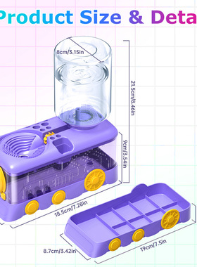毛画笔清洗器 Paint Brush Rinser 美术绘画调色板绘画笔洗笔盒