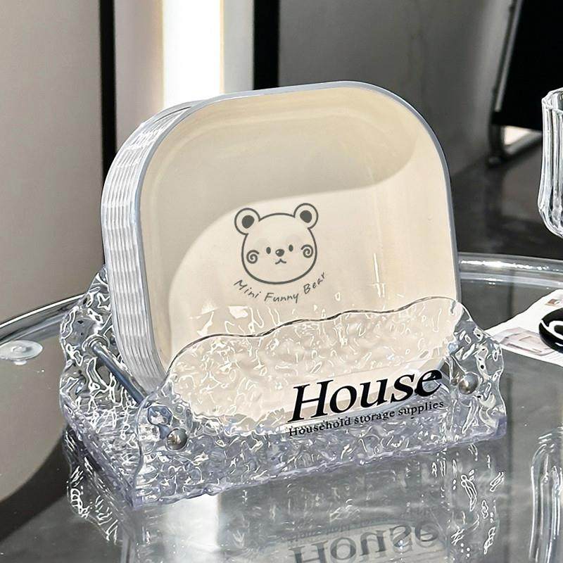 新品日式吐骨碟家用餐桌吐