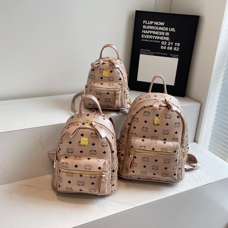 推荐复古时尚双肩包女韩版