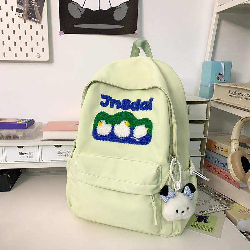 推荐书包女小学生3一6年级韩版可爱风初中女生高中生减负儿童背包